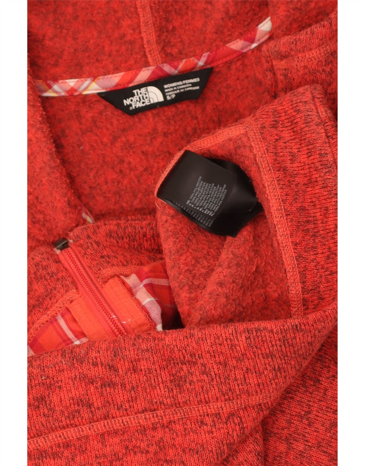 The North Face Chaqueta de chándal para mujer UK 10 Small Red Moteado