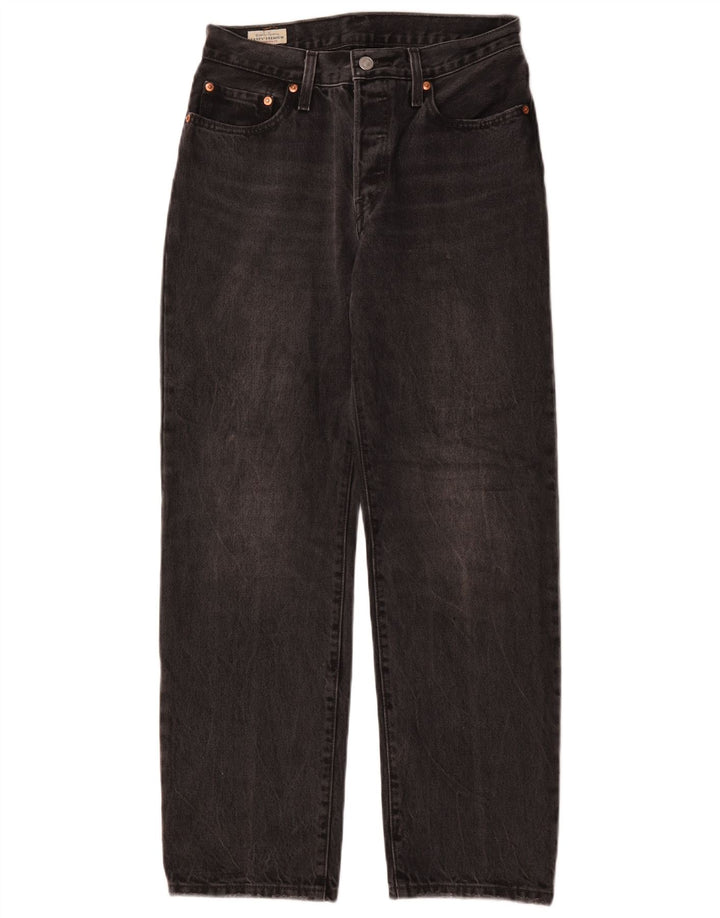 Levi's Jeans rectos 501 para hombre W26 L30 Algodón negro