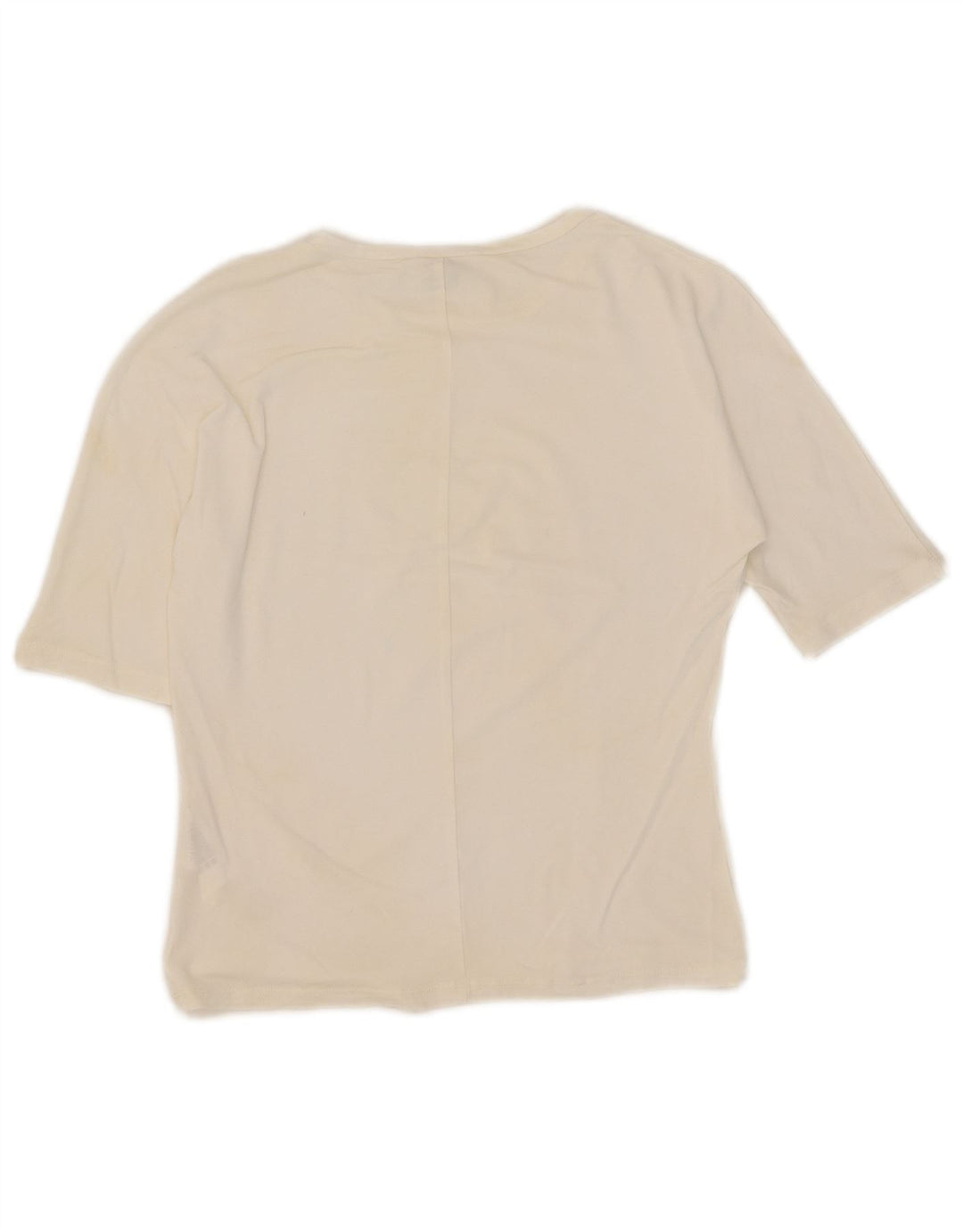 Max Mara Camiseta para Mujer Top UK 10 Small White Viscosa