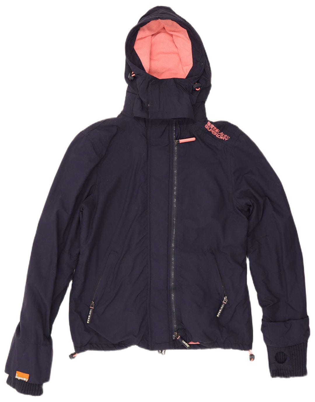 Superdry Chaqueta Cortavientos The Windcheater para Mujer UK 44 Azul Marino Mediano