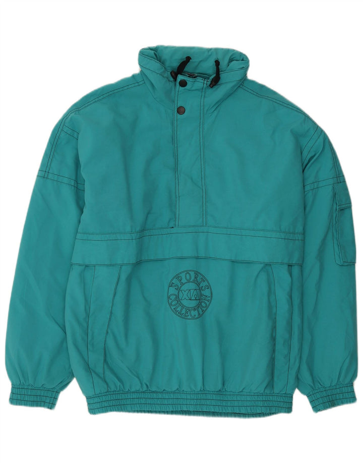 Active - Chaqueta de esquí anorak holgada para hombre, talla 40, poliéster verde grande