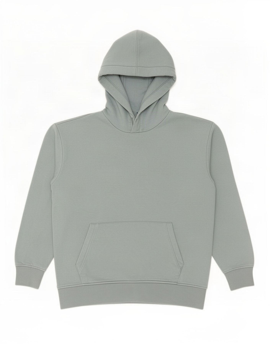 Zara Hombre Sudadera Con Capucha Jersey Azul Medio Algodón