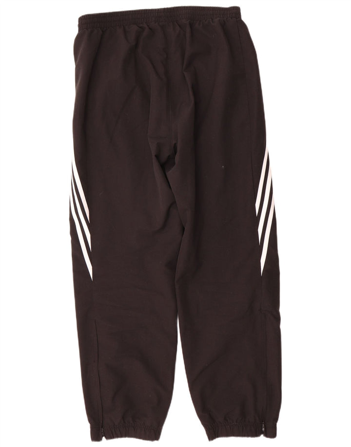 Adidas Hombre Pantalones De Chándal Joggers Grande Negro Poliéster