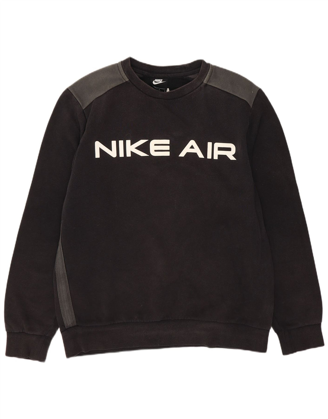 Nike Sudadera con gráfico gráfico tipo jersey de algodón negro mediano para hombre