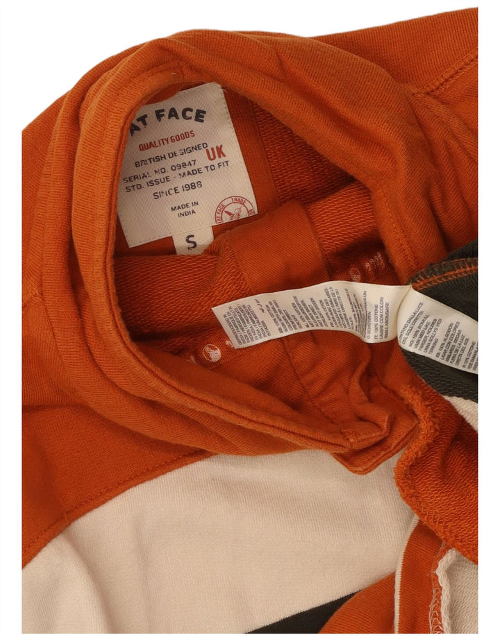 Sudadera con cuello abotonado para hombre Fat Face Jersey pequeño multicolor a rayas