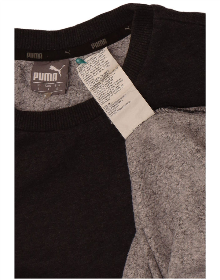 Sudadera Puma Hombre Jumper Small Gris Algodón