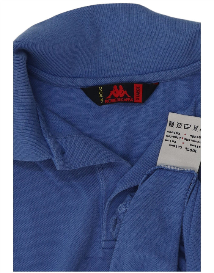 Kappa Polo Hombre XL Algodón Azul