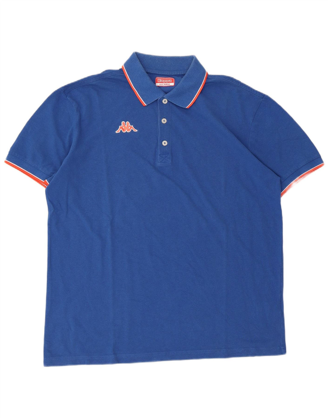 Kappa Polo Hombre 2XL Algodón Azul