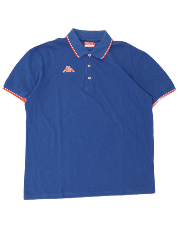 Kappa Polo Hombre 2XL Algodón Azul