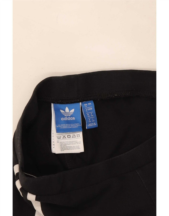 Adidas Leggings para mujer Reino Unido 8 Pequeño Algodón Negro
