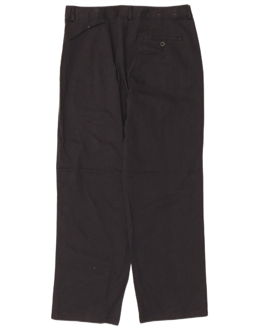 L.L.Bean Pantalones chinos rectos para mujer US 8 Medium W30 L27 Algodón negro