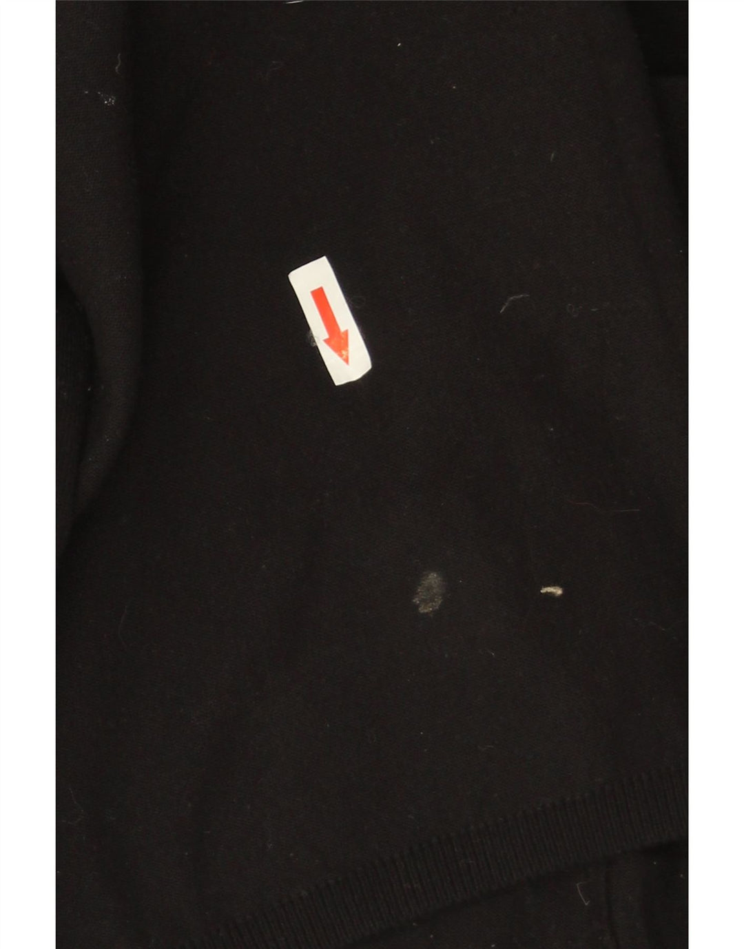 Zara Mujer Suéter Cárdigan Abierto Largo De Gran Tamaño UK 10 Small Negro