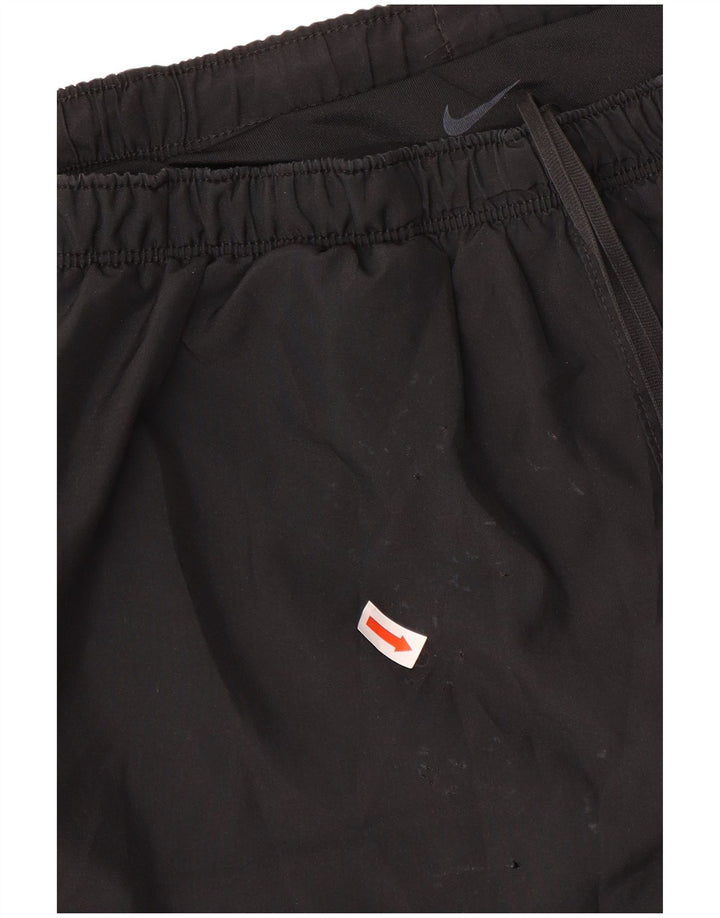 Nike Shorts Deportivos Dri Fit para Hombre Grande Negro Poliéster