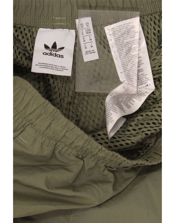 Adidas Hombre Pantalones Cortos Deportivos Medium Caqui Nylon
