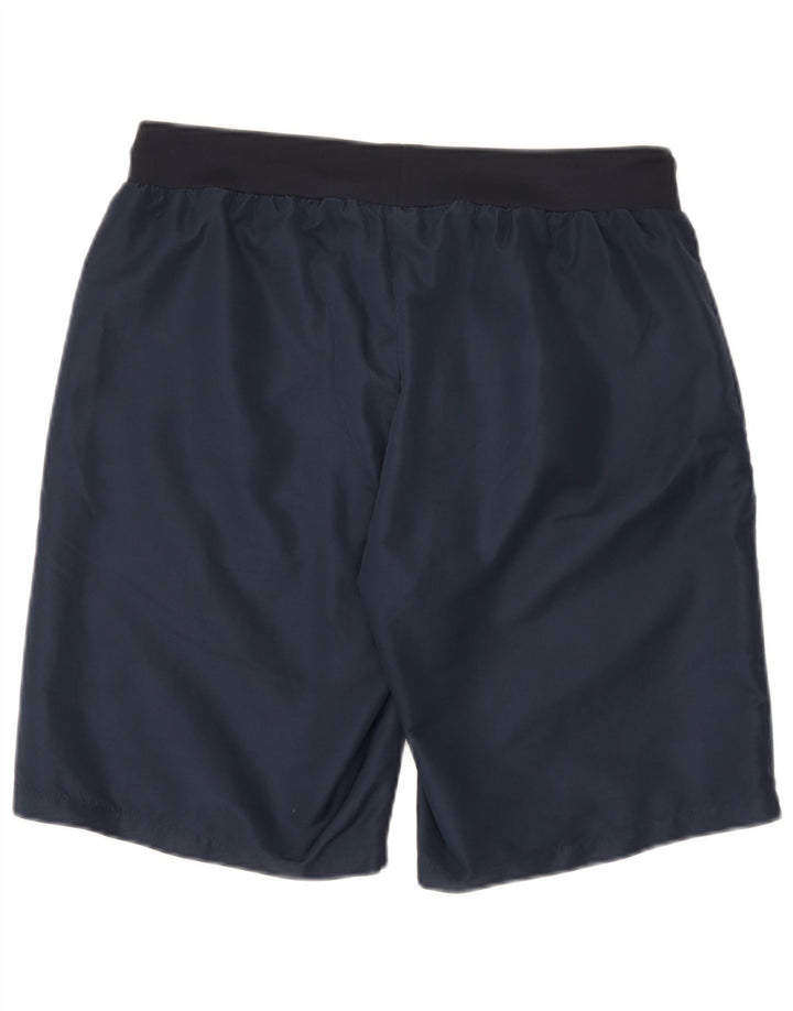 Pantalones cortos deportivos Lotto para hombre azul marino mediano