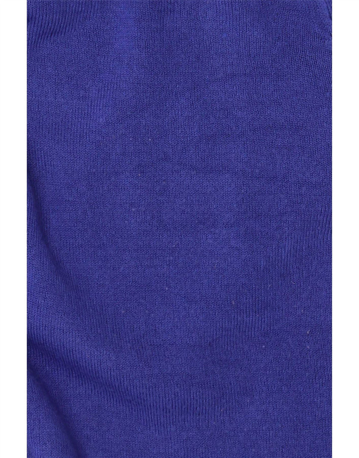 Marks & Spencer Jersey con Cuello Barco para Mujer UK 40 Acrílico Azul Medio