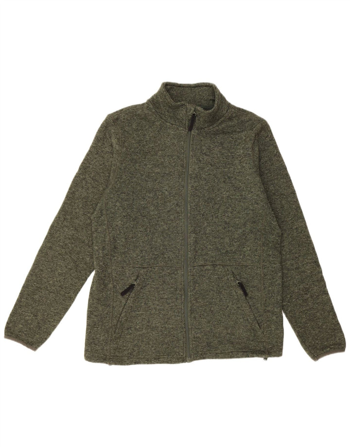 Chaqueta superior de chándal para hombre de Mountain Warehouse Poliéster moteado de color caqui grande