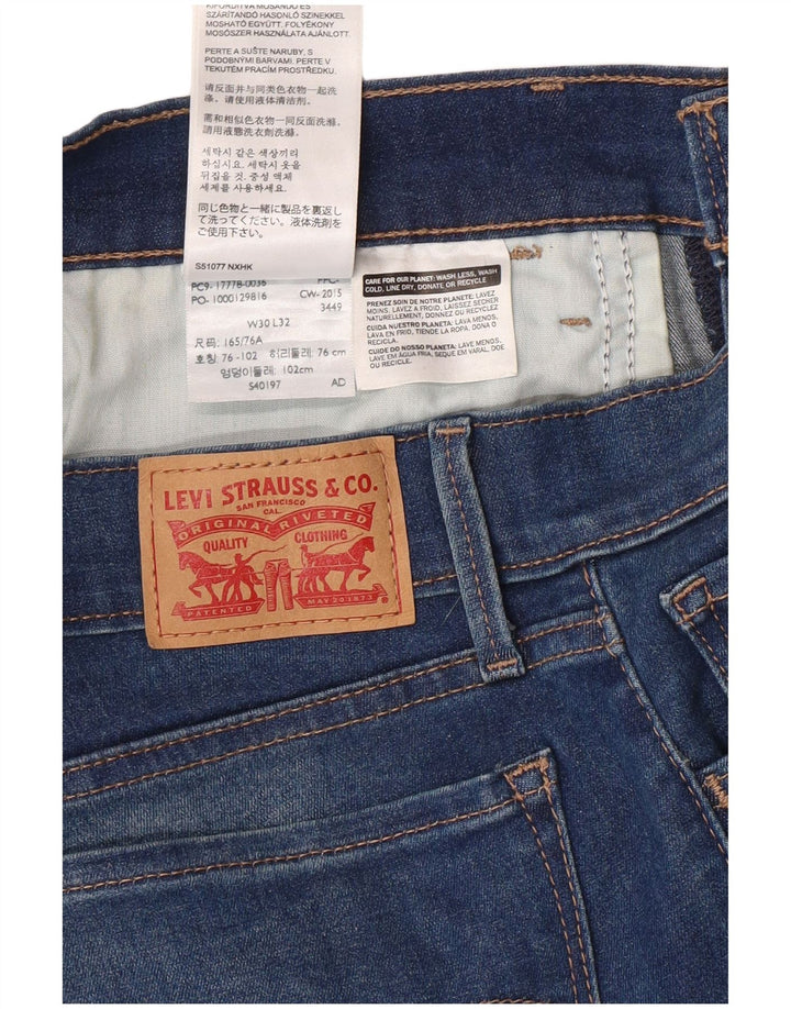 LEVI'S Jeans Super Skinny 710 para Mujer W30 L32 Algodón Azul