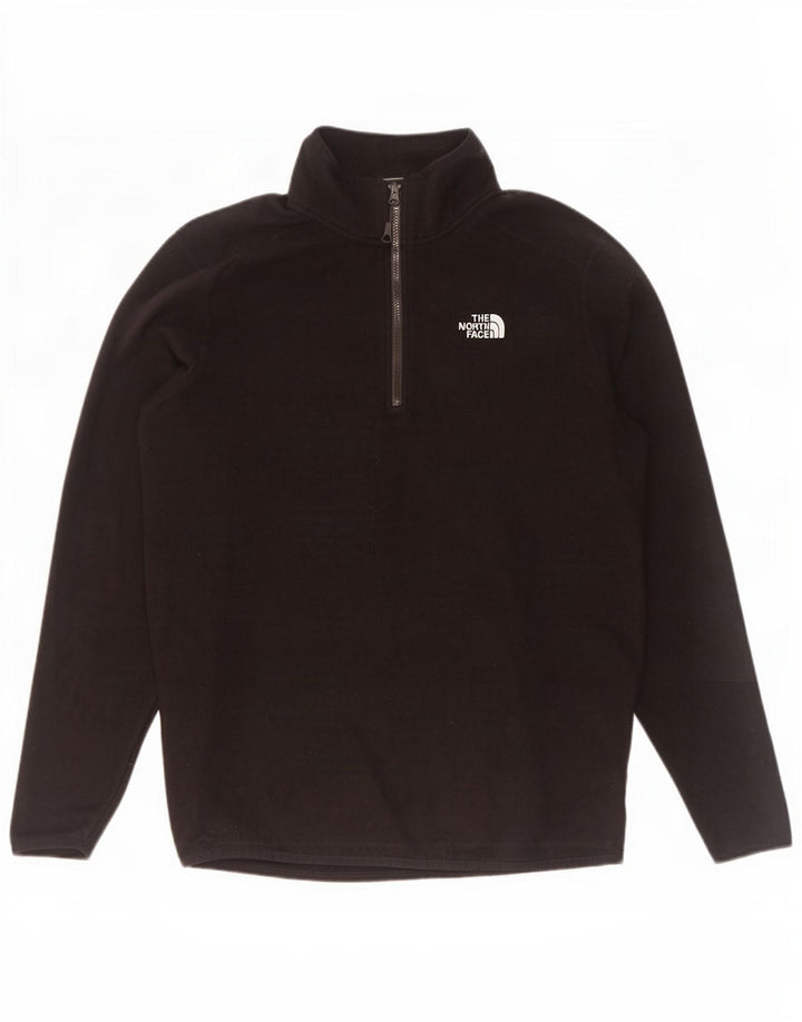 The North Face Jersey De Forro Polar Con Cremallera Y Cuello Para Hombre Poliéster Negro Mediano