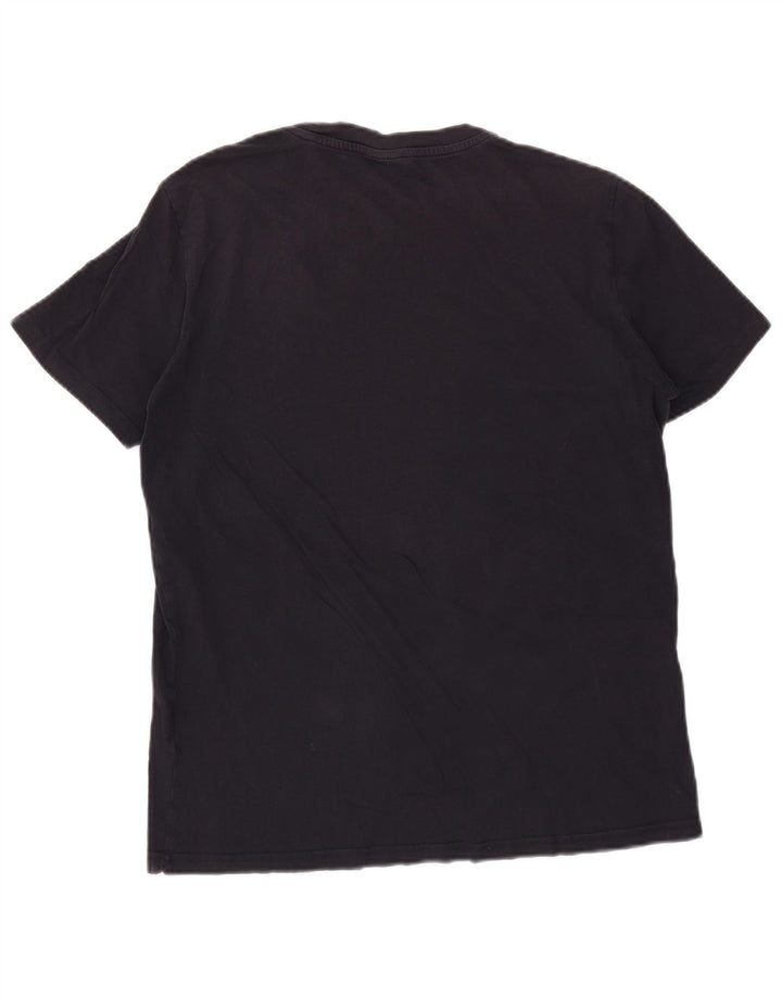 Champion Camiseta Gráfica Para Hombre Top Medium Azul Marino Algodón