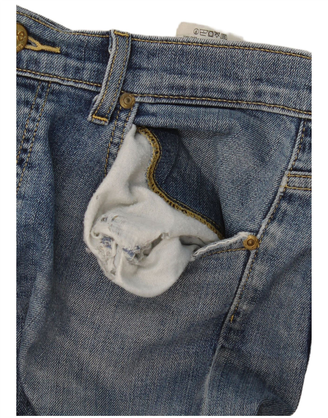 Lee Jeans Powell Slim para Hombre W33 L34 Algodón Azul