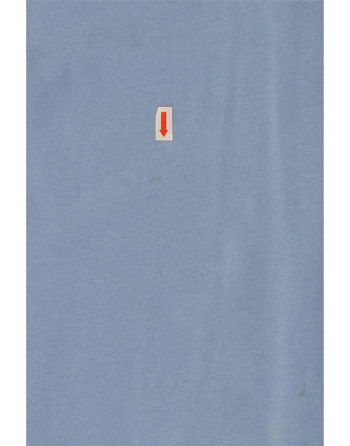 Crew Clothing Sudadera para hombre Jumper Large Azul Algodón