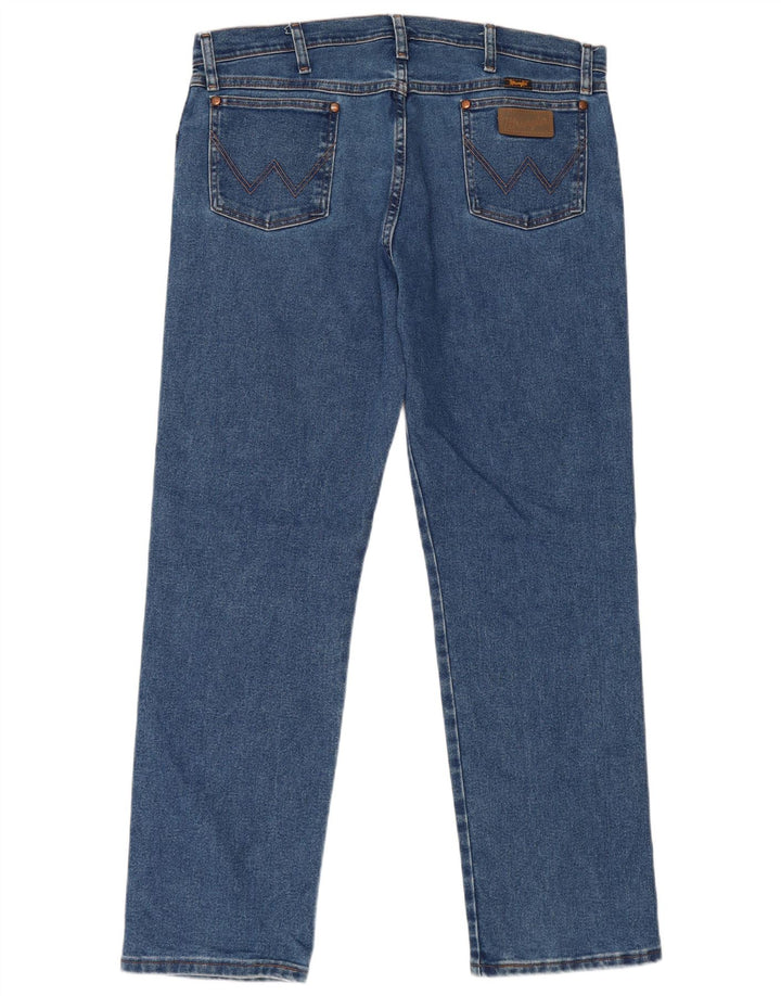 WRANGLER Vaqueros rectos para hombre W36 L32 Algodón azul