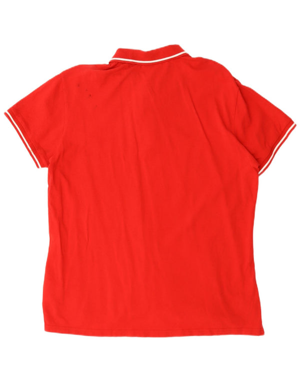 Puma Polo Hombre 2XL Algodón Rojo