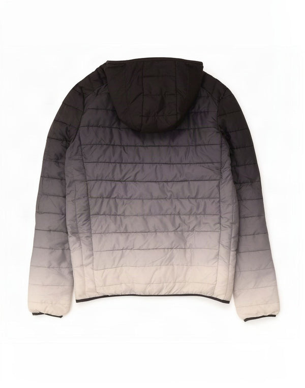 Chaqueta acolchada con capucha para mujer Ellesse UK 44 Medium Azul marino Colorblock