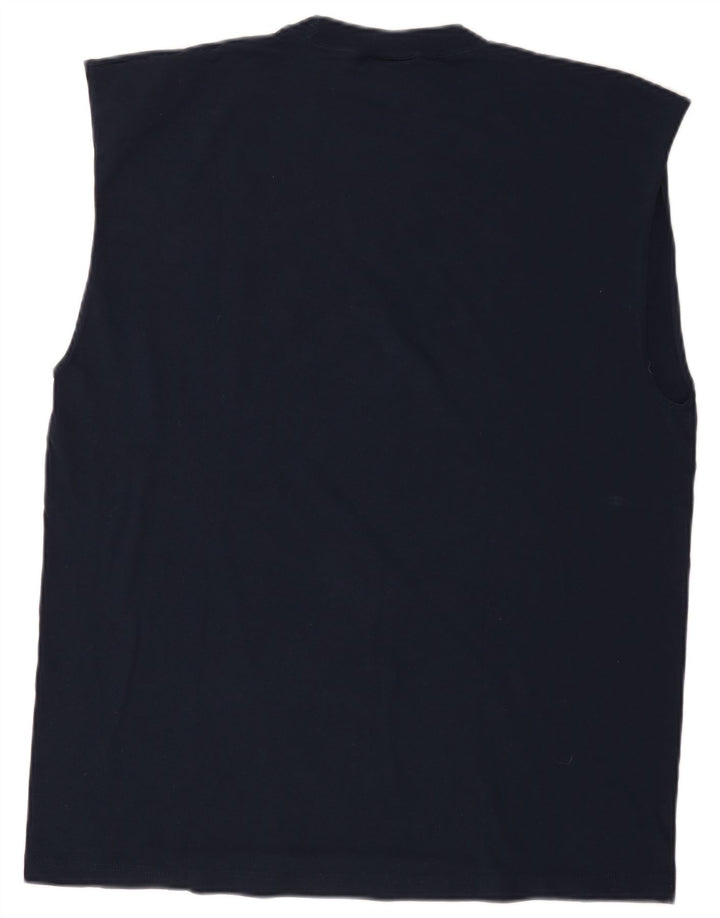 Champion Hombre Chaleco Top XL Azul Marino