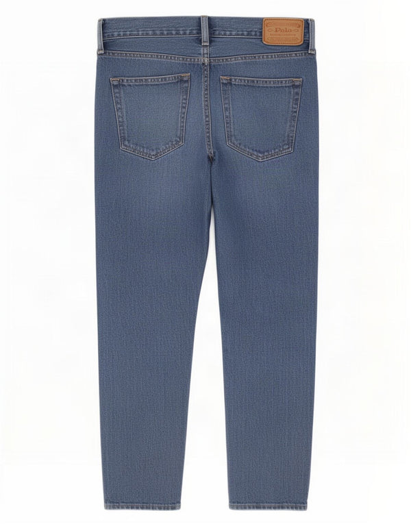 Vaqueros cónicos para mujer Polo Ralph Lauren W26 L27 Algodón azul