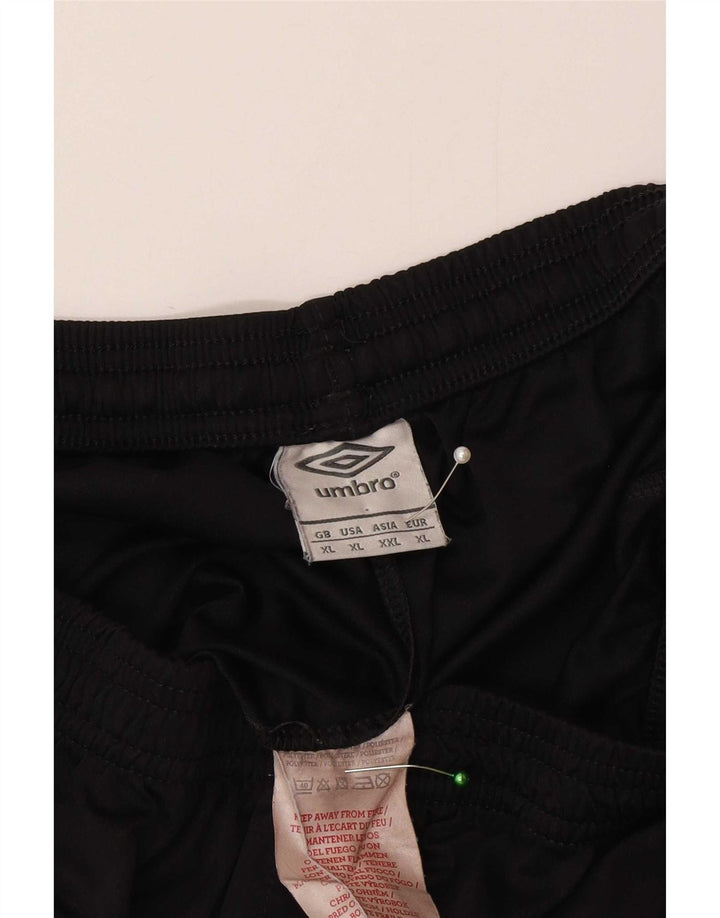 Pantalones cortos deportivos Umbro Hombre XL Poliéster negro