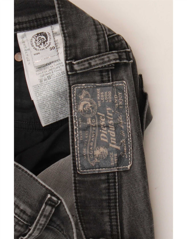 Diesel Hombre Vaqueros Slim W30 L27 Algodón Gris
