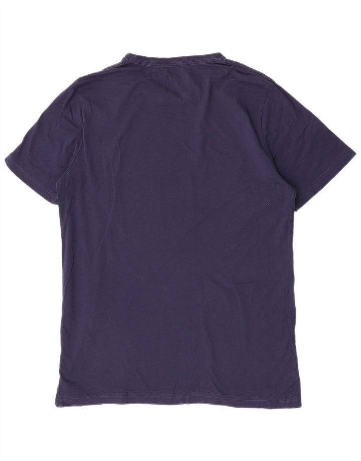 Puma - Camiseta gráfica para hombre, talla grande, azul marino