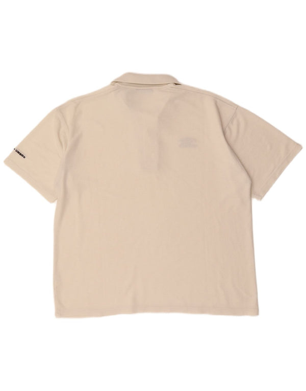 UMBRO Polo Hombre XL Blanco Algodón