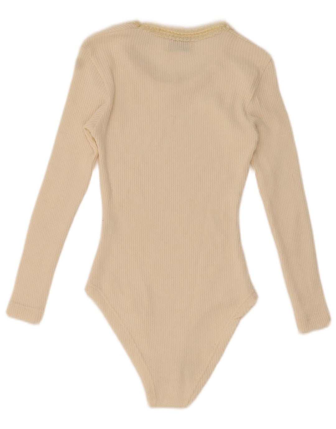 Compagnie Body de manga larga para mujer UK 40 Medium Off White