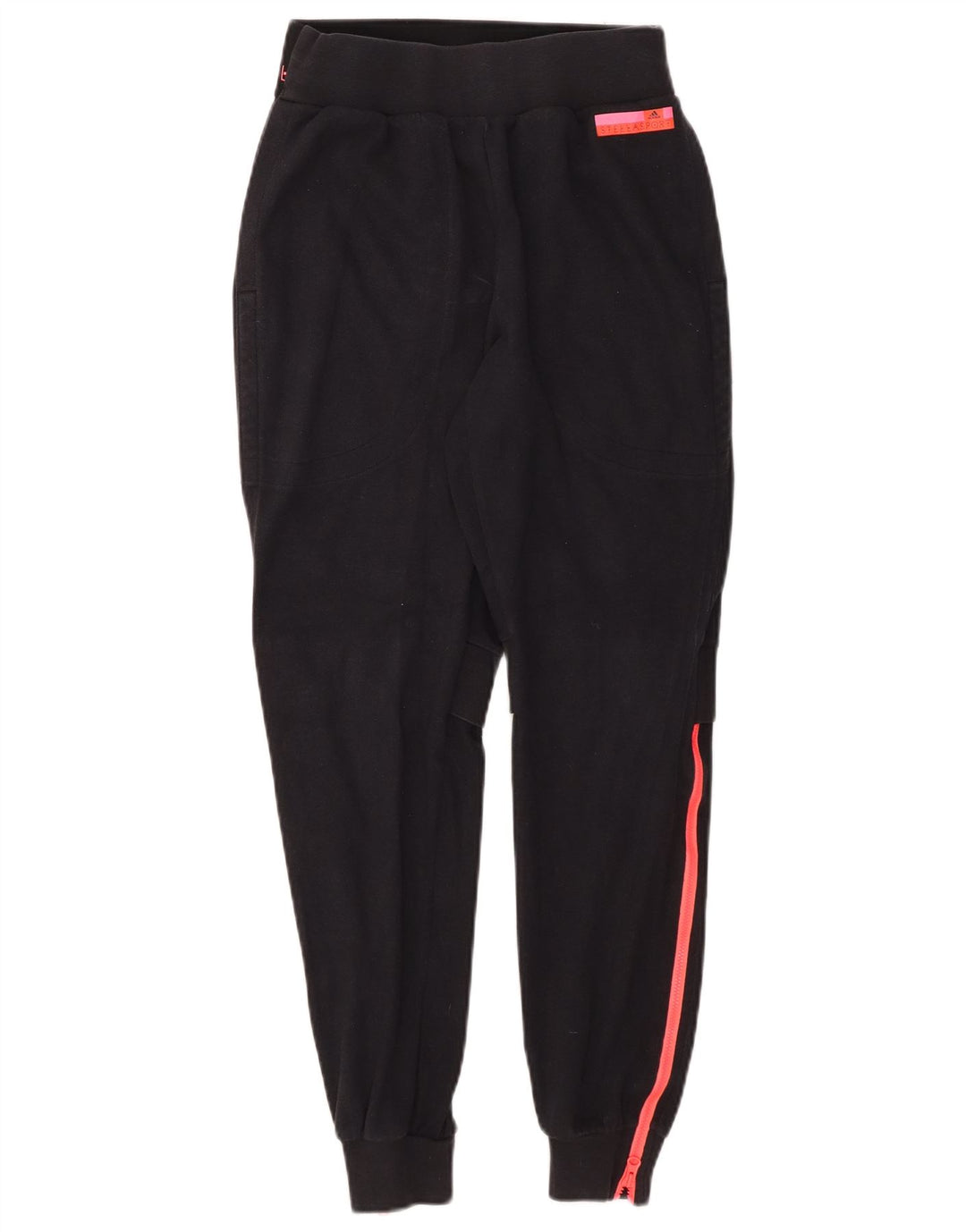 ADIDAS Mujer Stella Graphic Chándal Pantalones Joggers UK 4/6 XS Negro