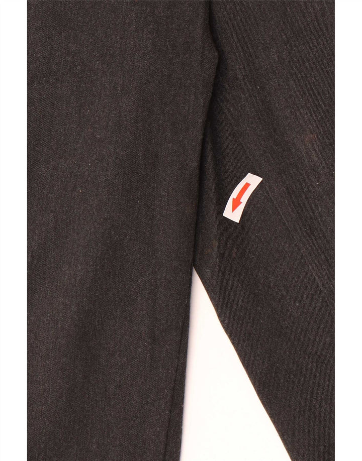 Marks & Spencer Pantalones Casuales Rectos para Mujer W32 L29 Gris