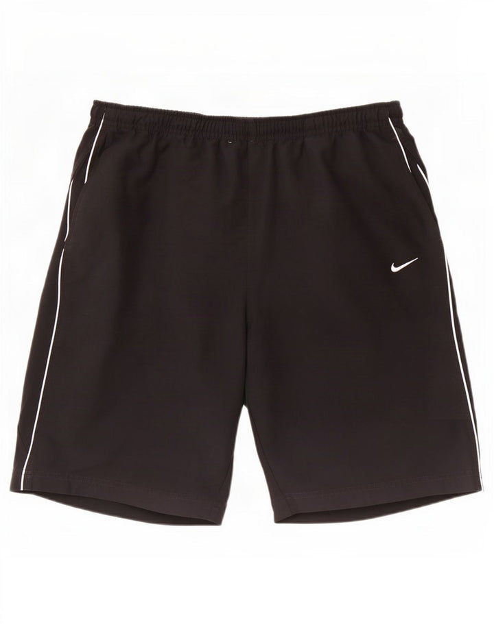 Nike - Pantalones cortos deportivos para hombre, talla grande, color negro