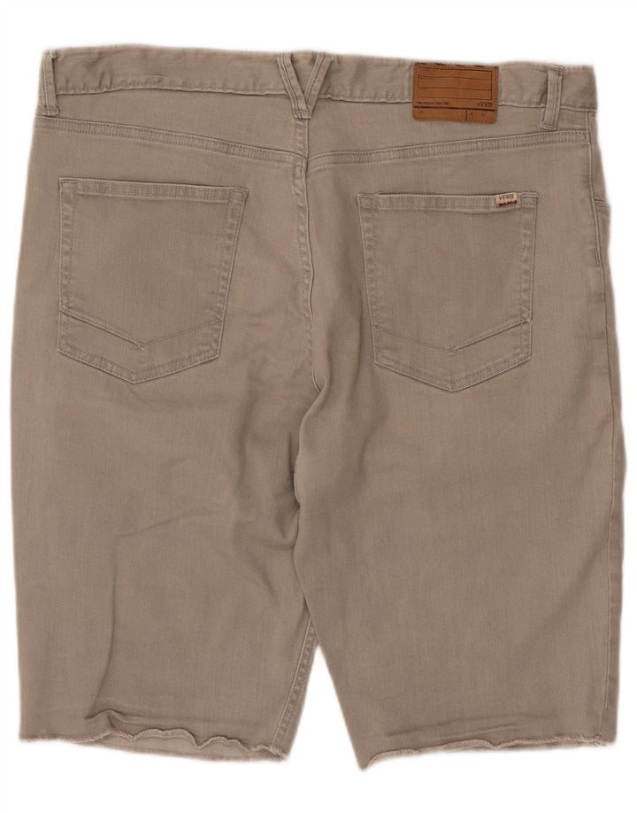 Vans Shorts casuales para hombre W36 Algodón gris grande