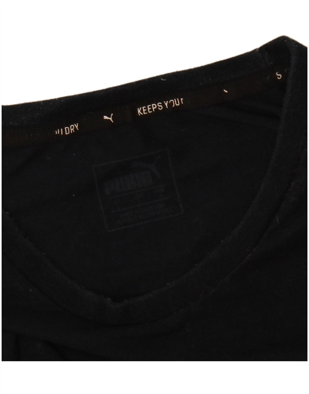 Camiseta Puma Hombre Top Small Negro