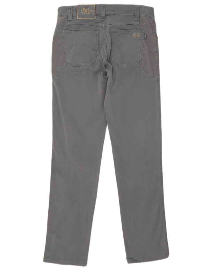 Nicwave Pantalones casuales delgados para hombre IT 48 Medium W32 L32 Gris Algodón
