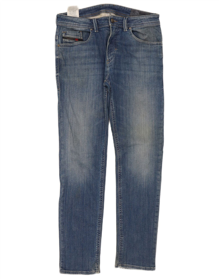 Diesel Hombre Vaqueros Slim W32 L31 Algodón Azul