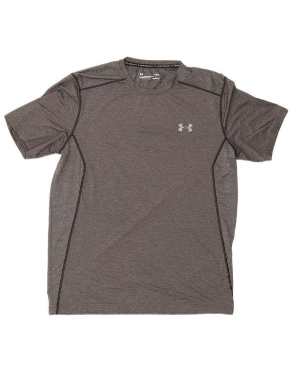 Under Armour Hombre Camiseta Top Grande Gris Poliéster Deportes