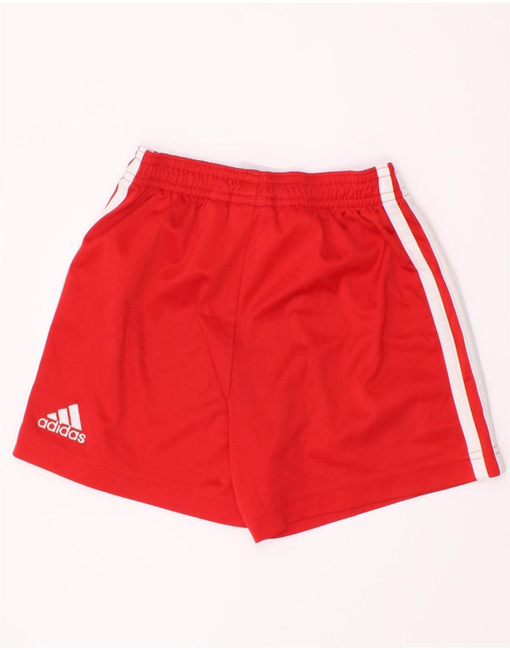 Adidas Boys Liverpool Graphic Shorts deportivos 3-4 años Rojo Poliéster