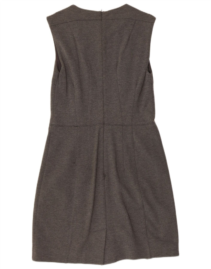 MARELLA Vestido tubo sin mangas para mujer UK 10 Small Grey