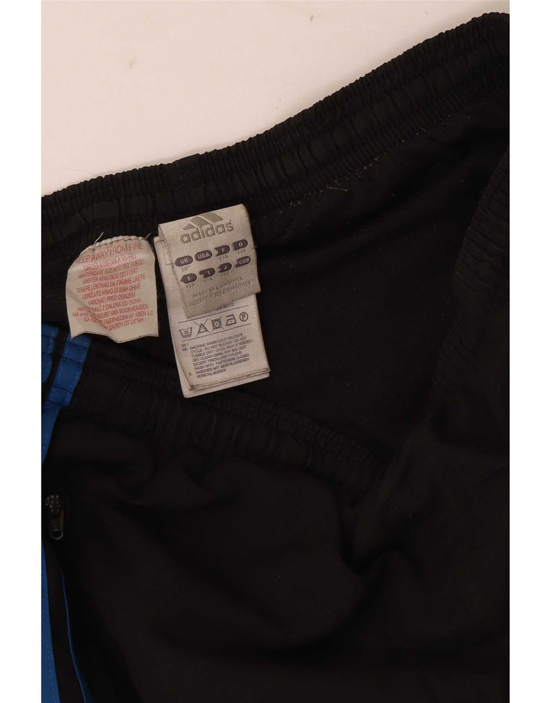 Adidas Pantalones de chándal para niño Joggers 12-13 años Negro Poliéster