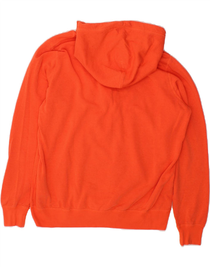 NIKE Womens Zip Hoodie Sweater UK 18 XL Orange Cotton Vintage Nike and Second-Hand Nike from Messina Hembry 
