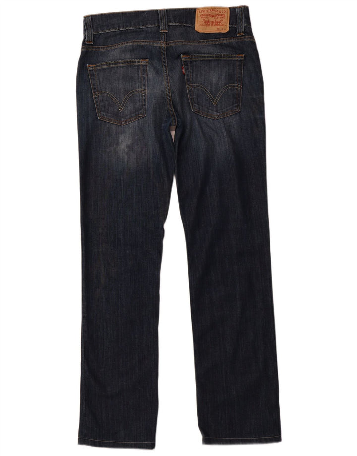 LEVI'S Vaqueros Slim Mujer W33 L31 Algodón Azul Marino