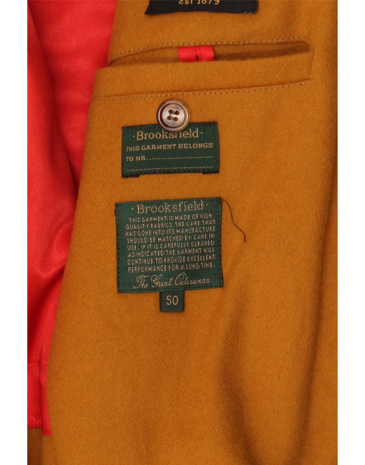 Abrigo Brooksfield para hombre IT 50 grande color marrón